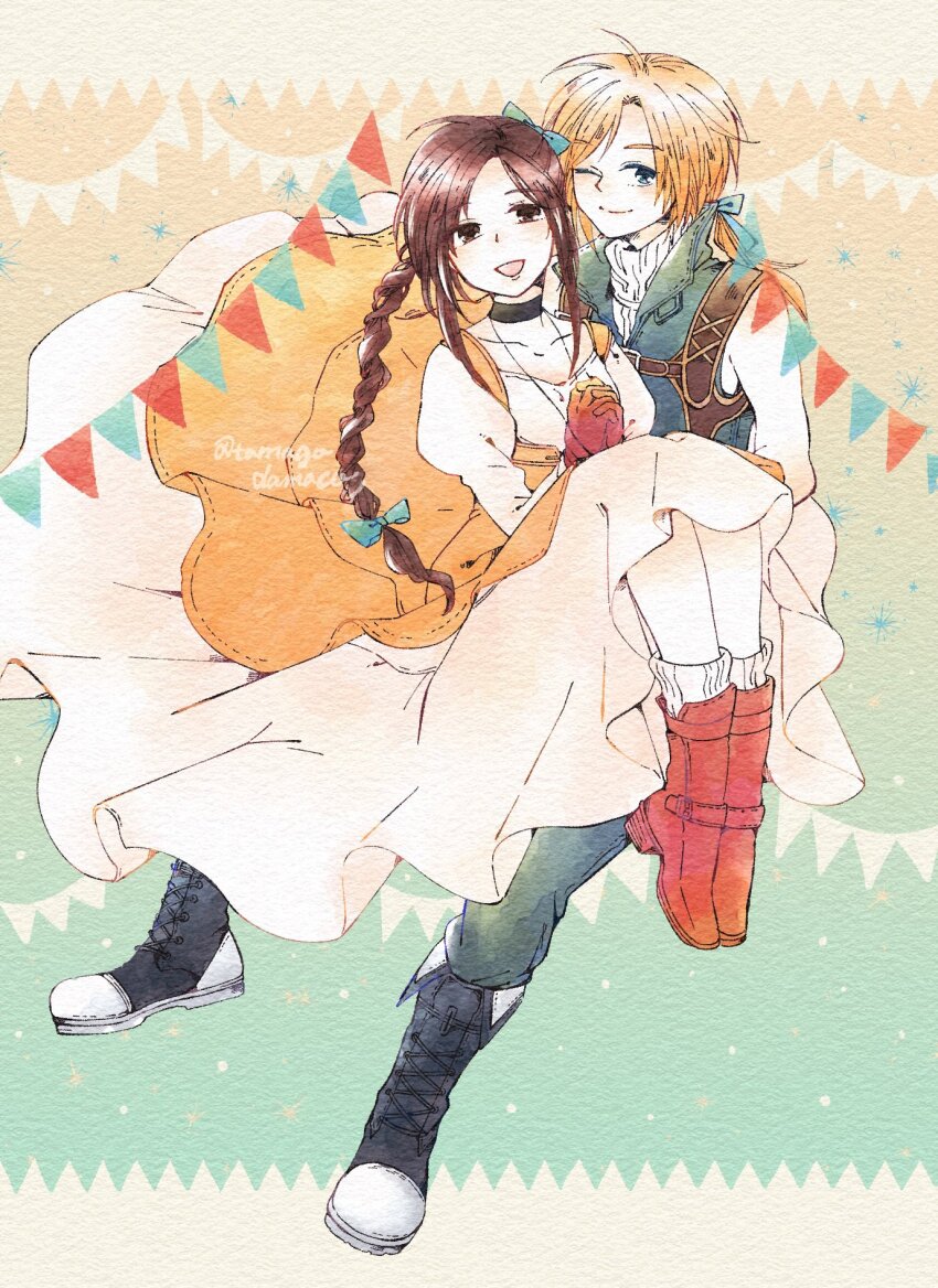 Aerith Gainsborough (Cloud Strife (Cosplay)) Rule 34 Image