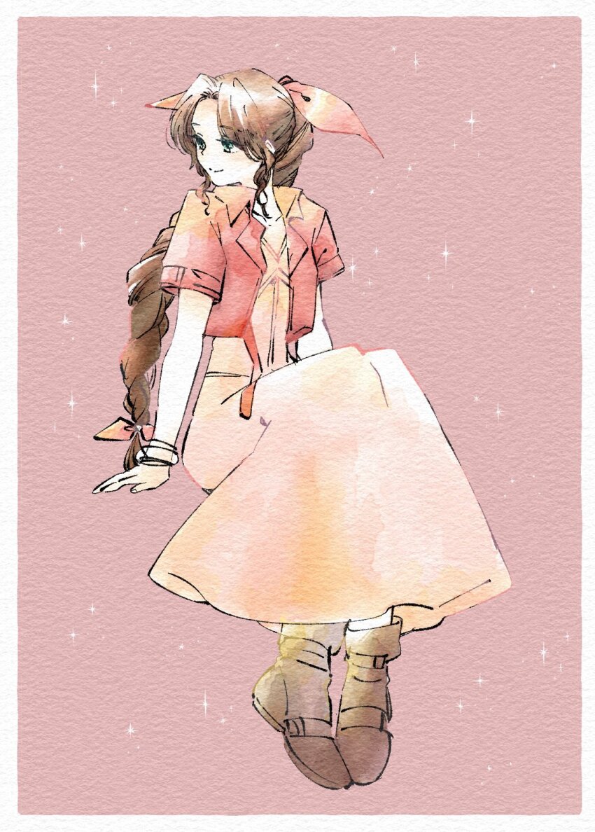 Aerith Gainsborough (Final Fantasy) Rule 34 Image