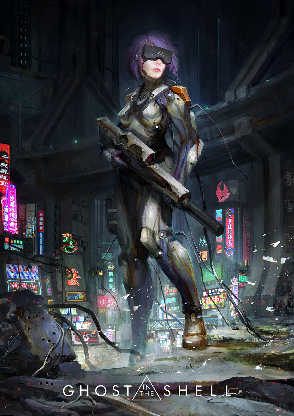 Kusanagi Motoko (Ghost In The Shell) Rule 34 Image