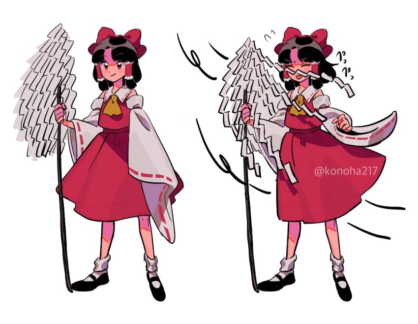 Hakurei Reimu (Touhou) Rule 34 Image