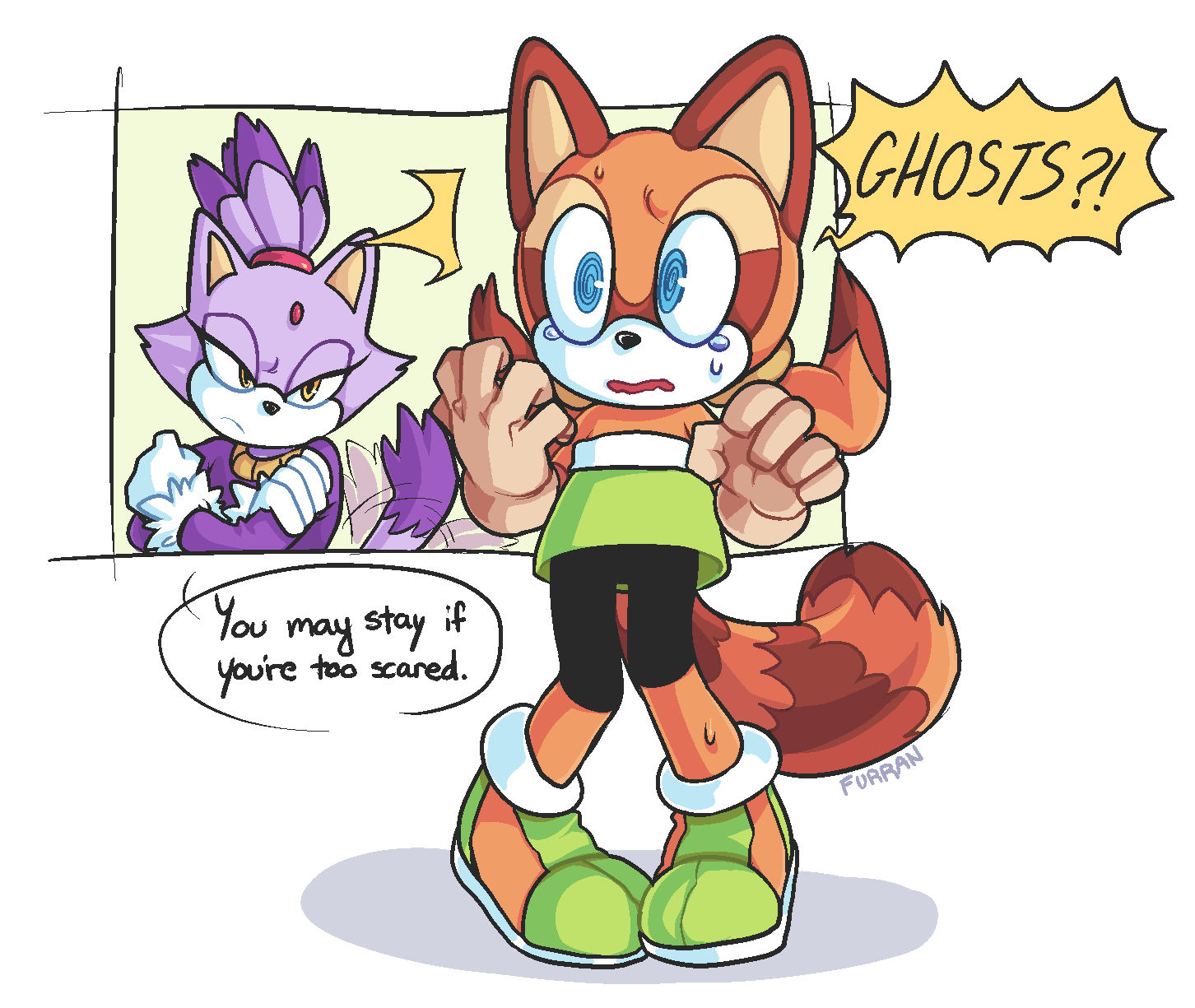 Blaze The Cat (Sonic (Series)) Rule 34 Image