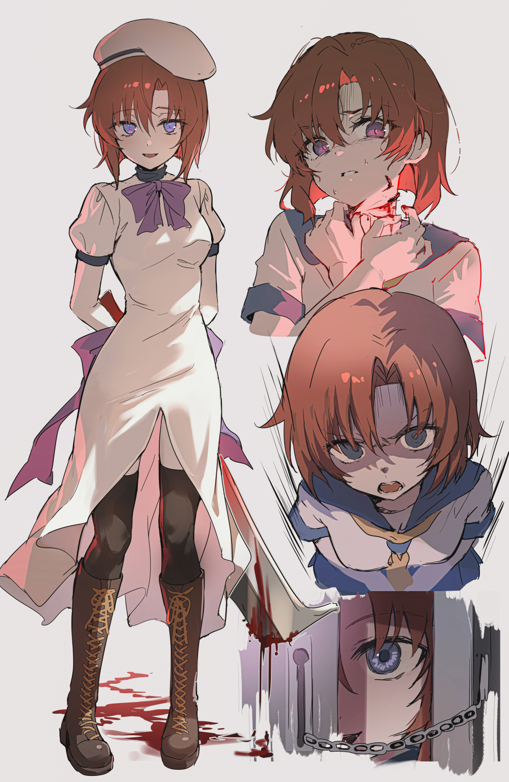 Ryuuguu Rena (Higurashi No Naku Koro Ni) Rule 34 Image