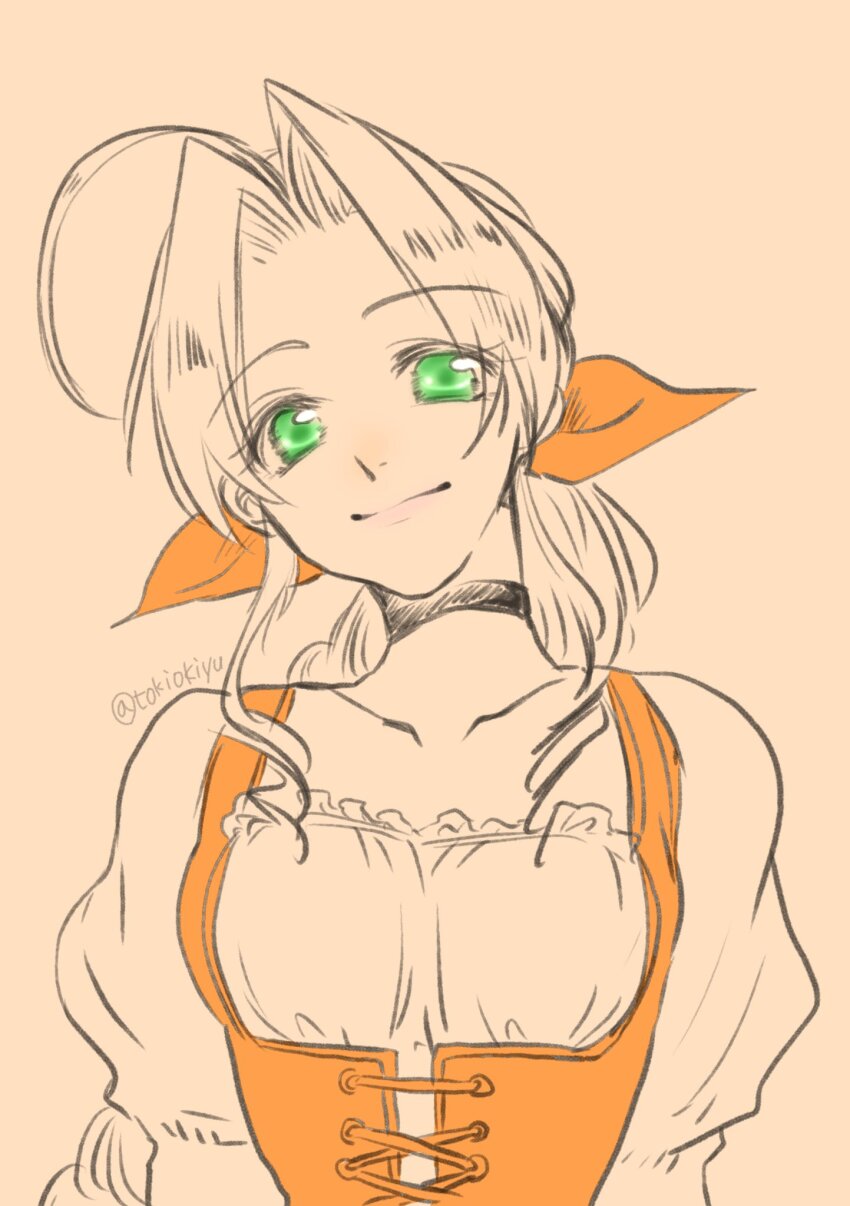 Aerith Gainsborough (Final Fantasy) Rule 34 Image