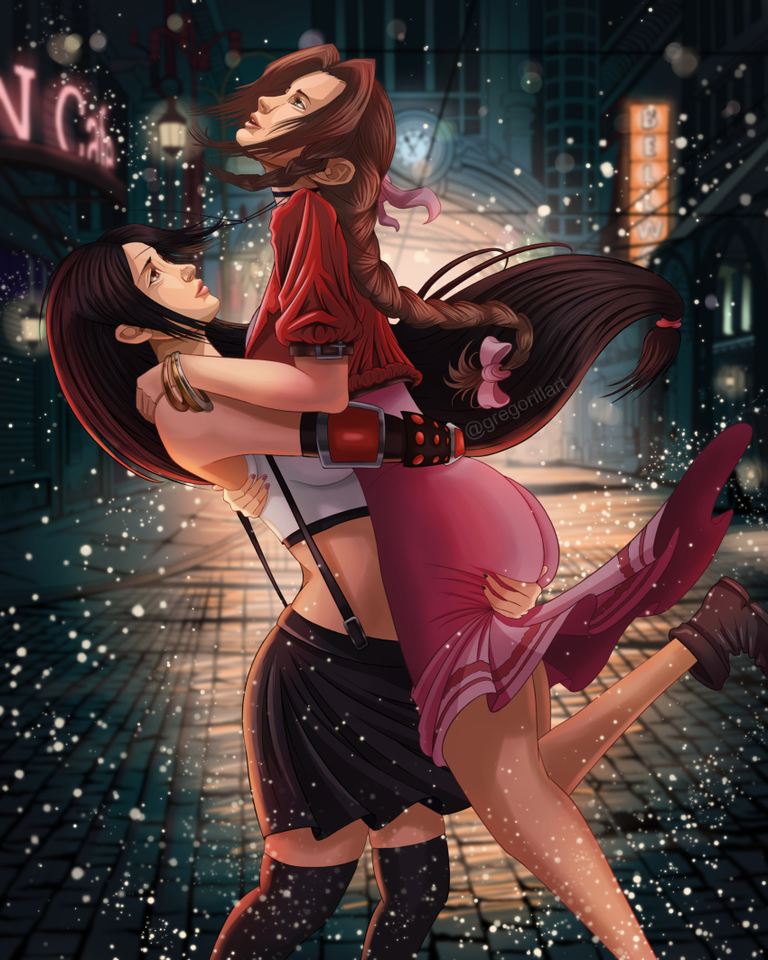 Aerith Gainsborough (Final Fantasy) Rule 34 Image