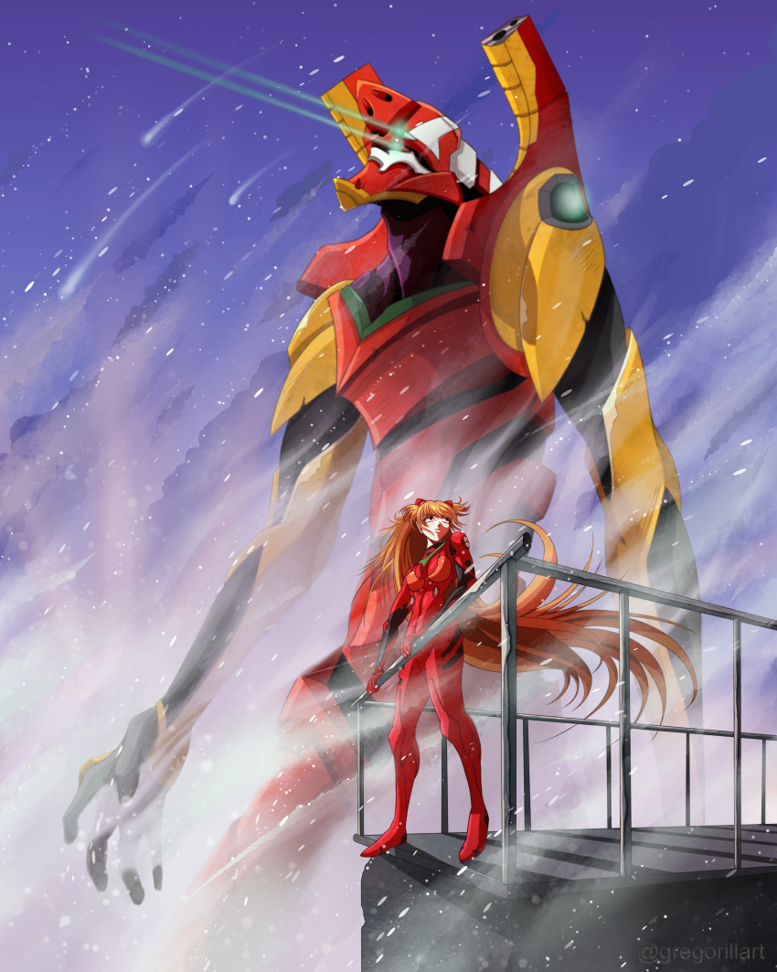 Eva 02 (Neon Genesis Evangelion) Rule 34 Image