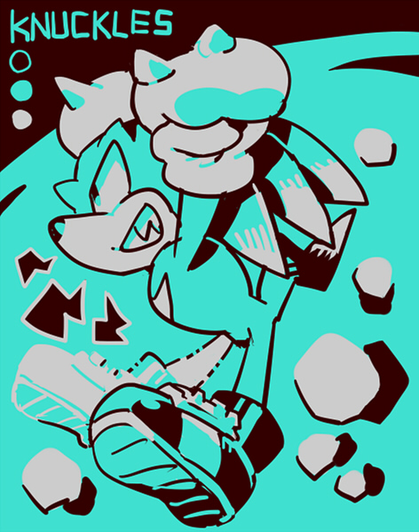 Knuckles The Echidna (Sonic (Series)) Rule 34 Image