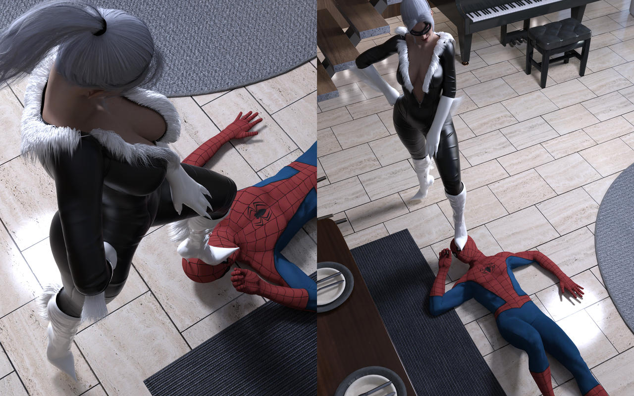 Black Cat (Insomniac) Rule 34 Image