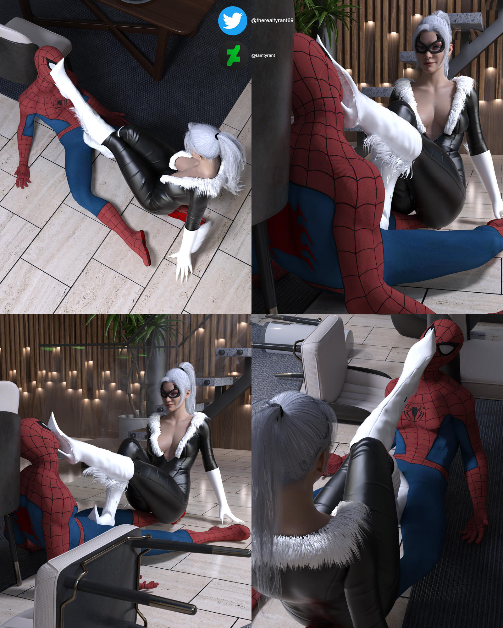 Black Cat (Insomniac) Rule 34 Image