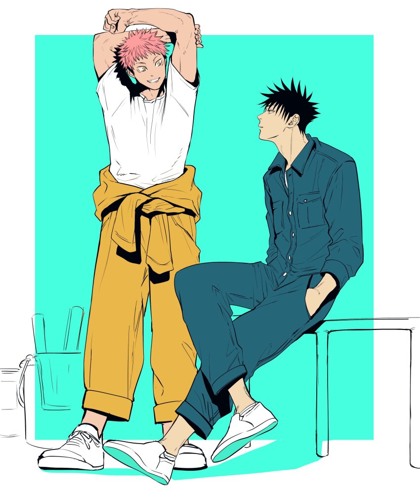 Fushiguro Megumi (Jujutsu Kaisen) Rule 34 Image
