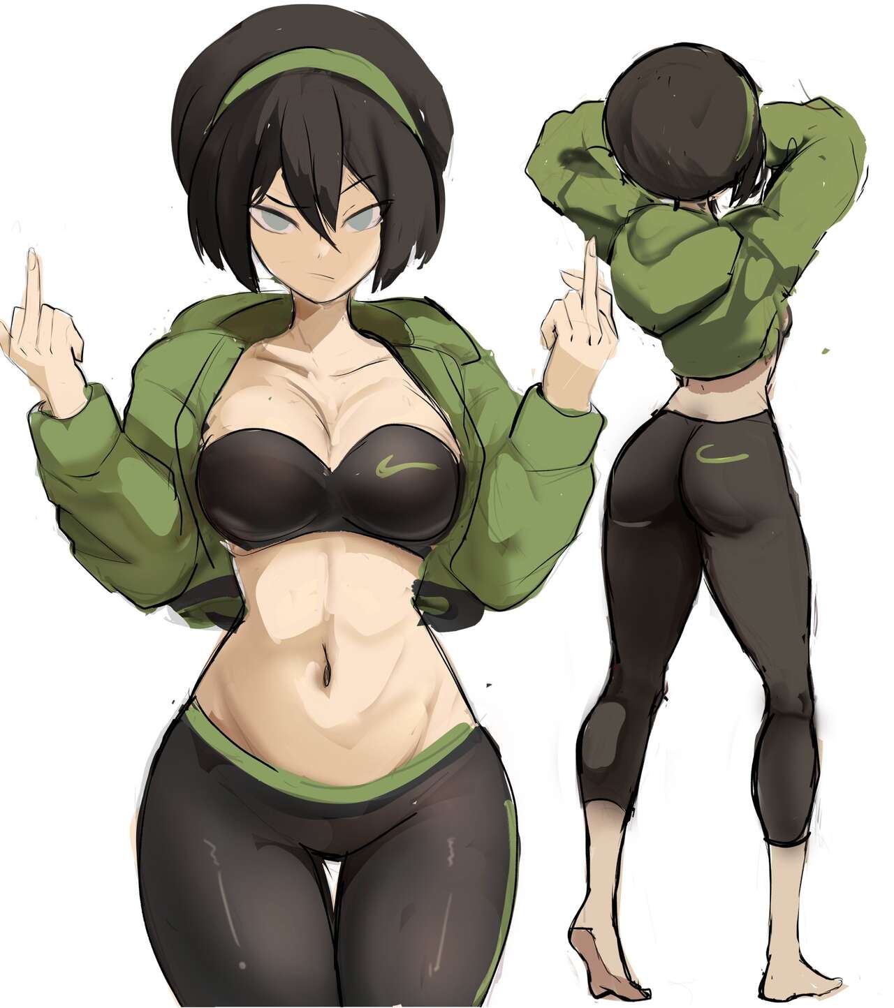 Toph Bei Fong (Avatar Legends) Rule 34 Image