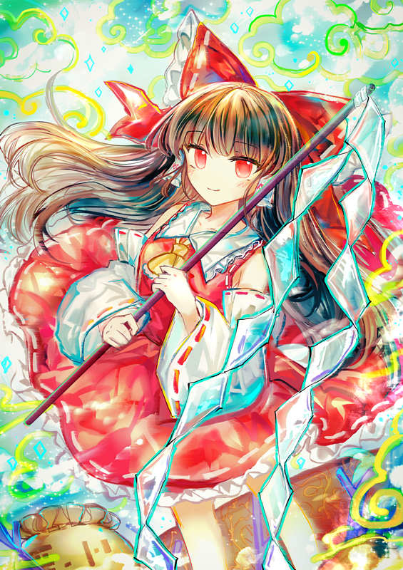 Hakurei Reimu (Touhou) Rule 34 Image