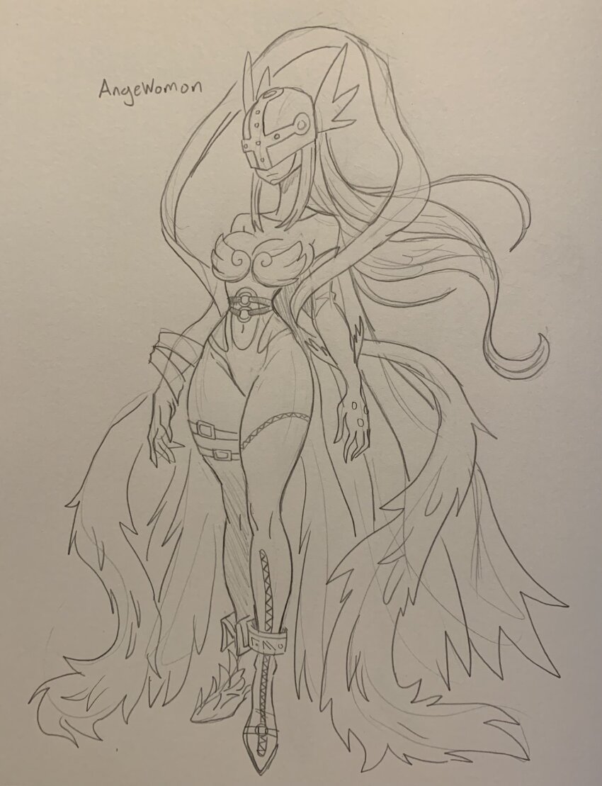 Angewomon (Digimon) Rule 34 Image