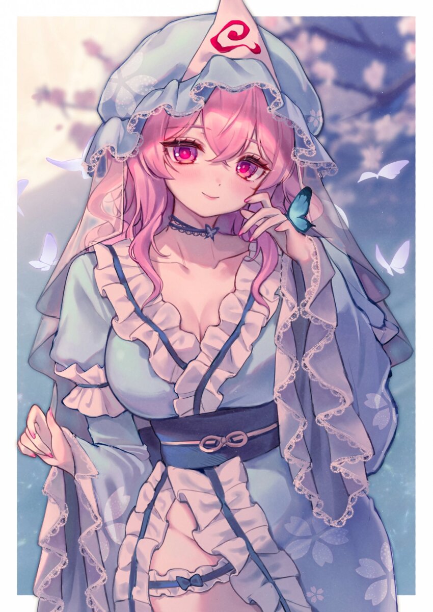 Saigyouji Yuyuko (Touhou) Rule 34 Image