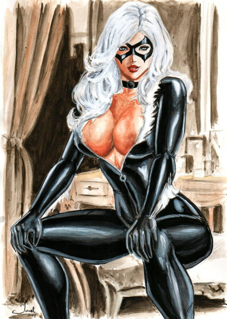 Black Cat (Marvel) Rule 34 Image