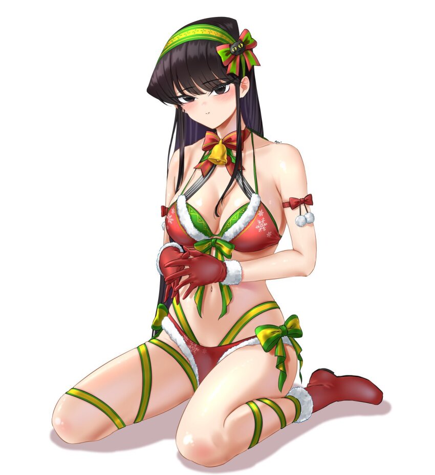 Komi Shouko (Christmas) Rule 34 Image