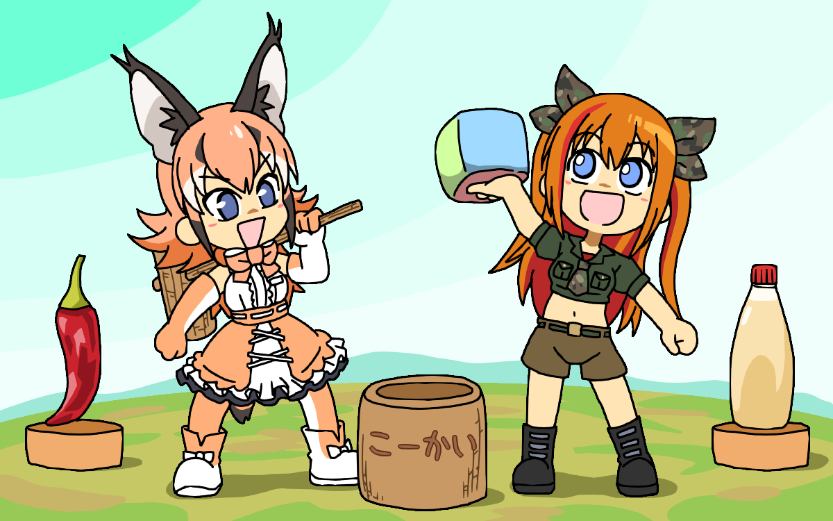 Caracal (Kemono Friends) Rule 34 Image