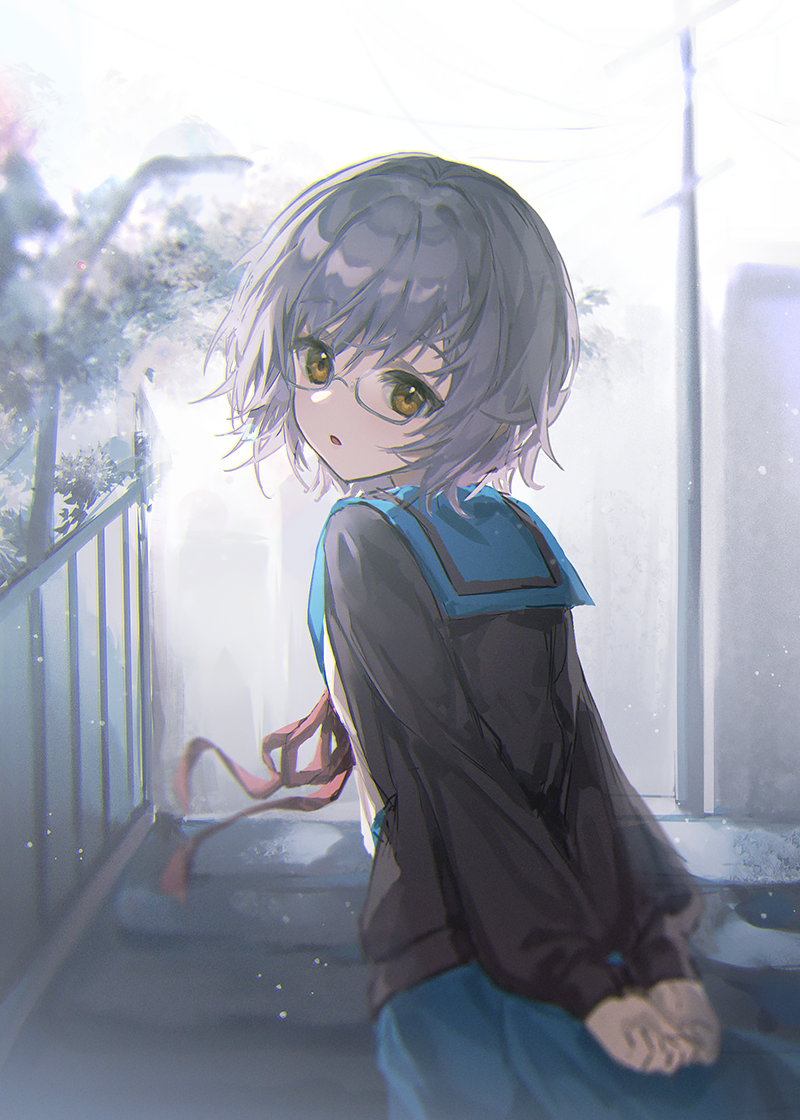 Nagato Yuki (Suzumiya Haruhi No Shoushitsu) Rule 34 Image