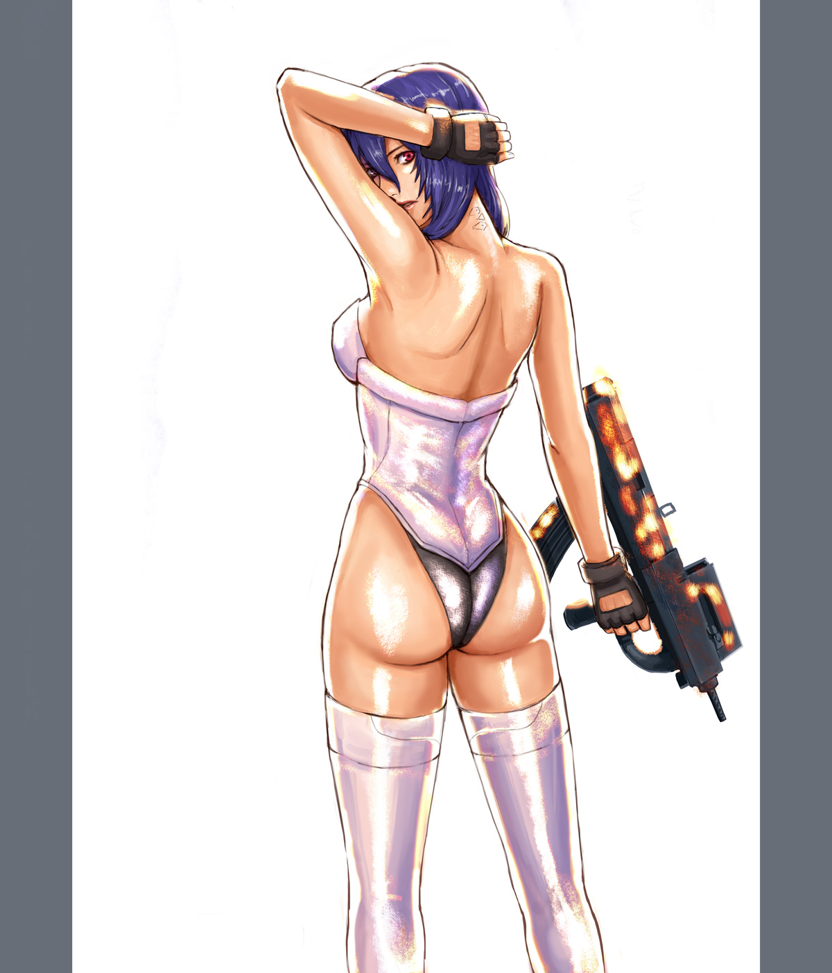 Kusanagi Motoko (Ghost In The Shell) Rule 34 Image