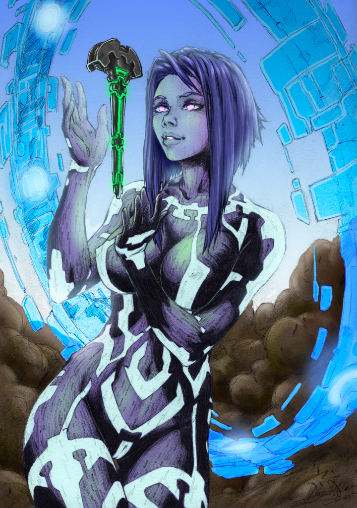 Cortana (Halo (Game)) Rule 34 Image