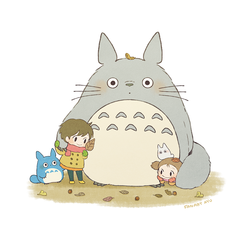 Totoro (Kusakabe Mei) Rule 34 Image