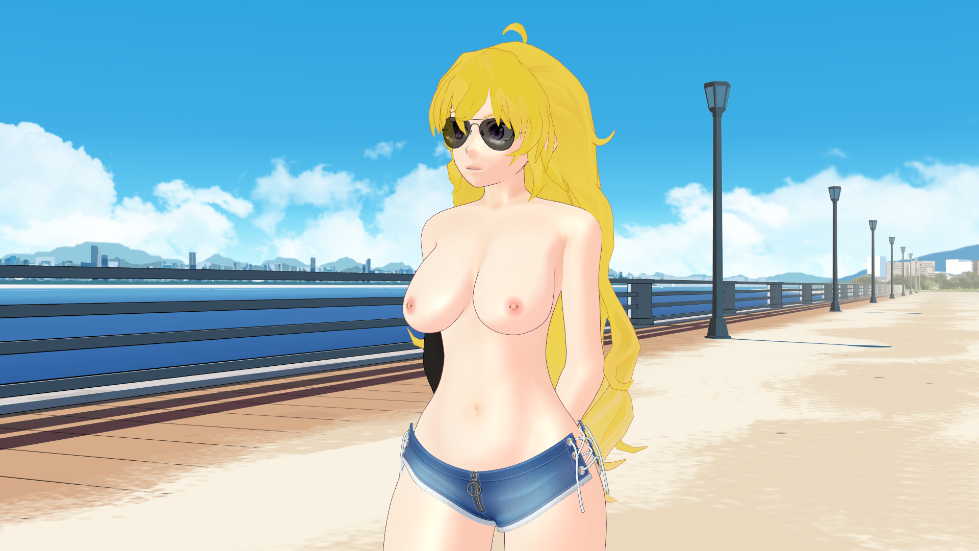 Yang Xiao Long (Rwby) Rule 34 Image