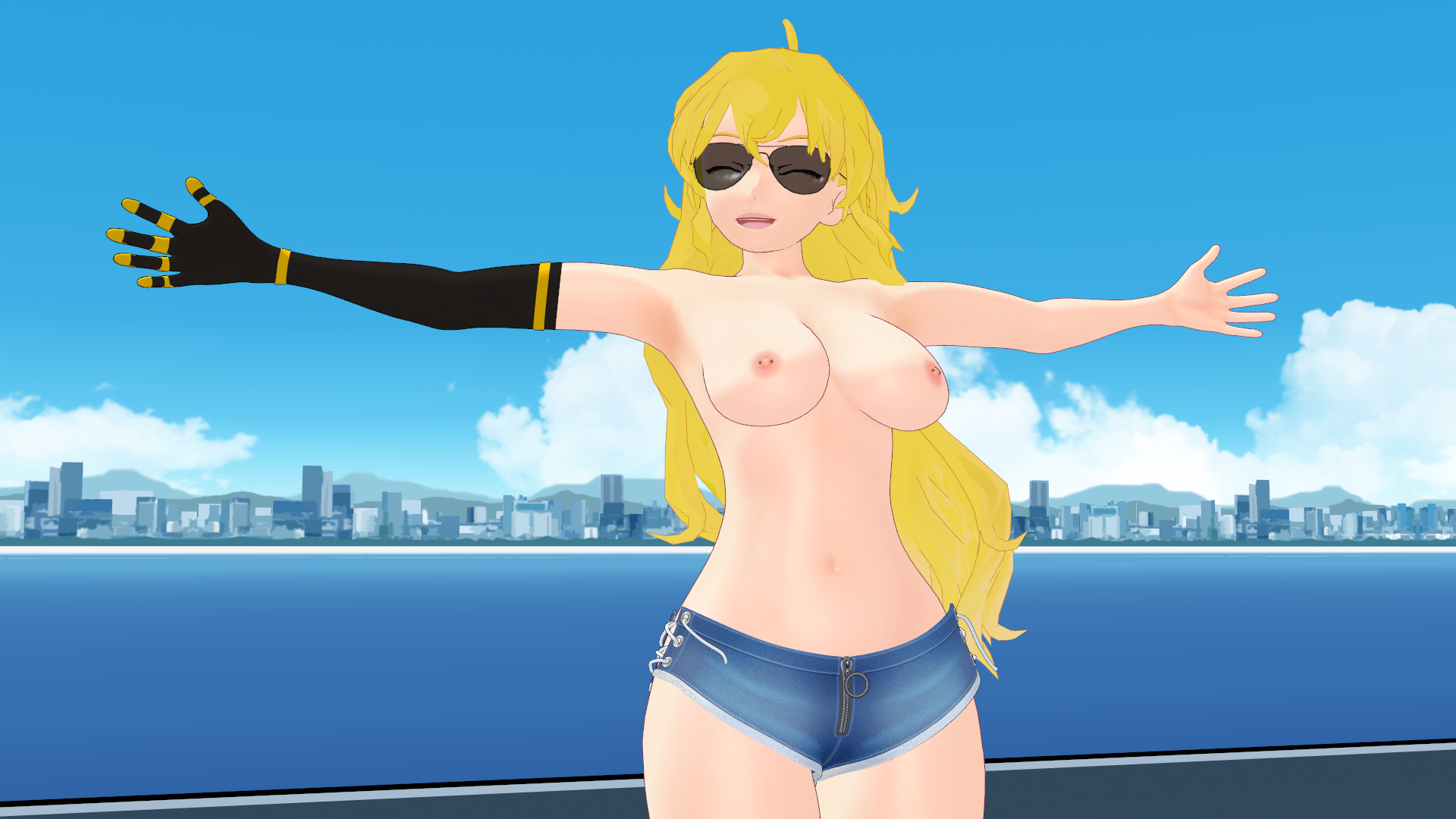 Yang Xiao Long (Rwby) Rule 34 Image