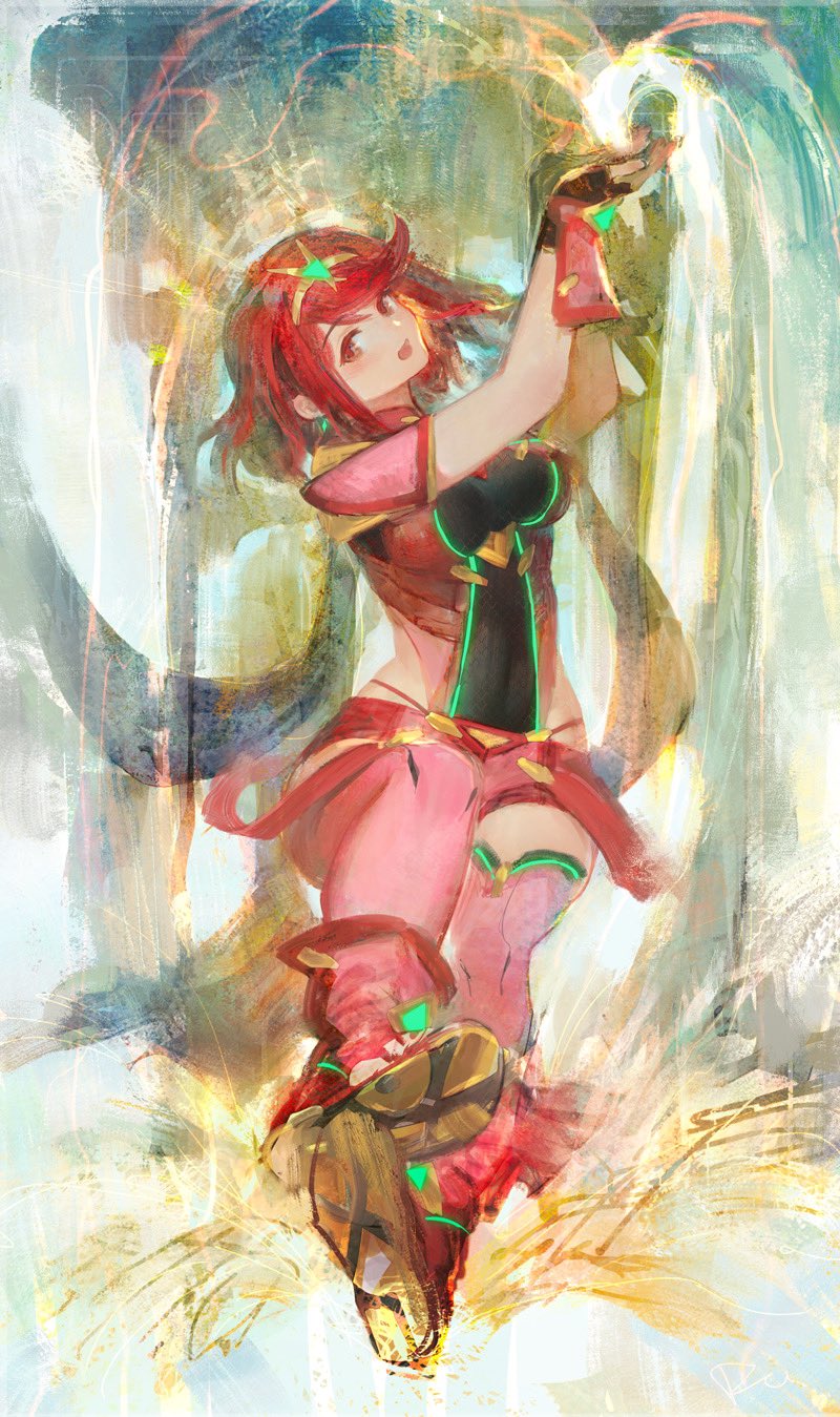 Pyra (Xenoblade) Rule 34 Image