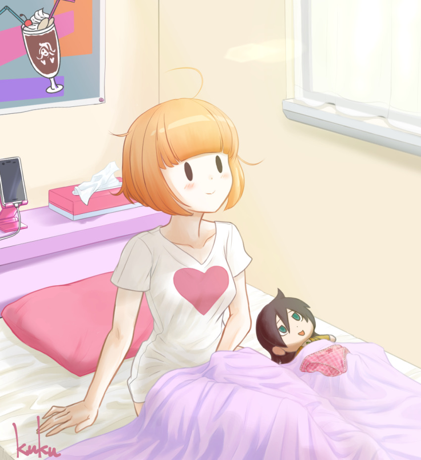 Kuroki Tomoko (Watashi Ga Motenai No Wa Dou Kangaetemo Omaera Ga Warui!) Rule 34 Image