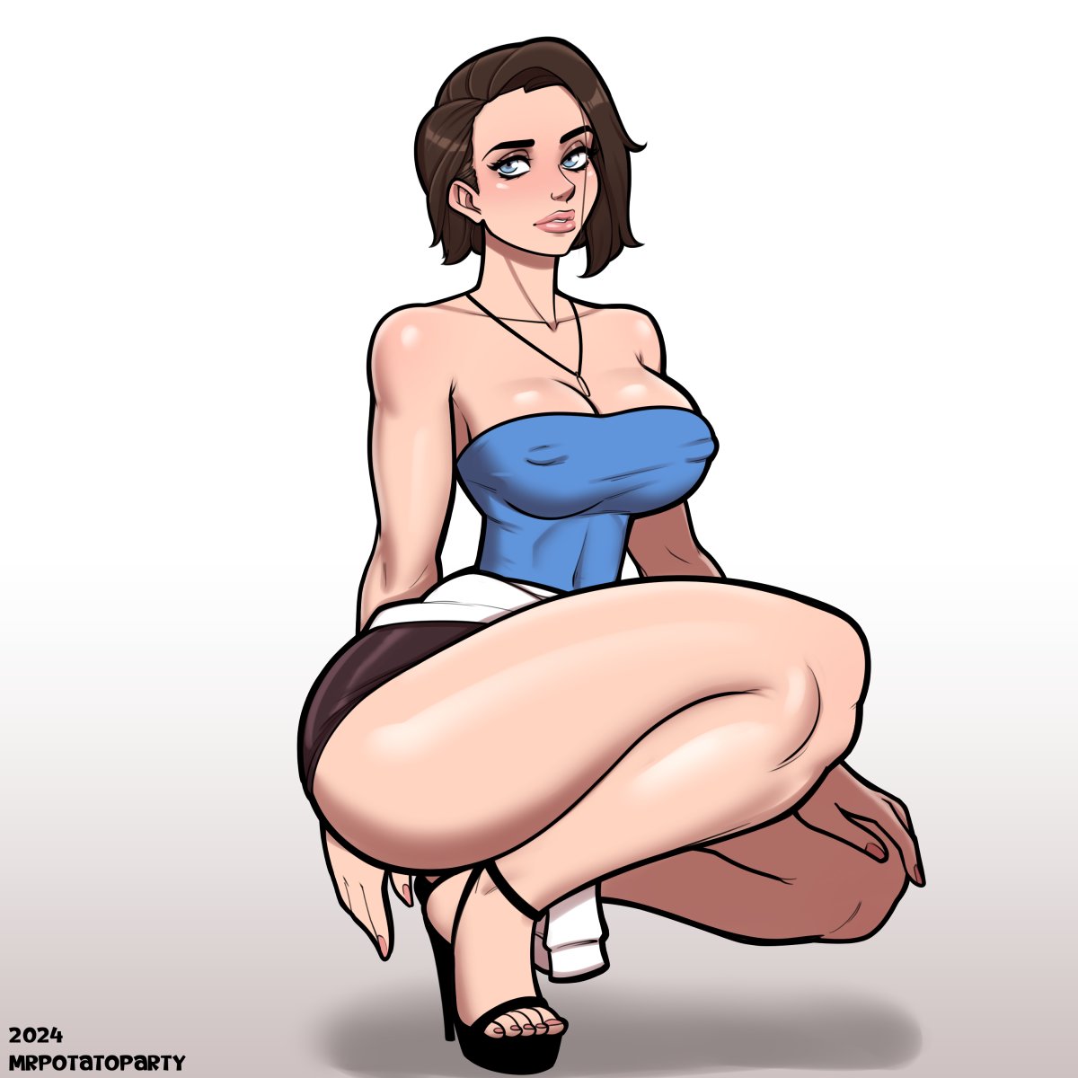 Jill Valentine (Capcom) Rule 34 Image