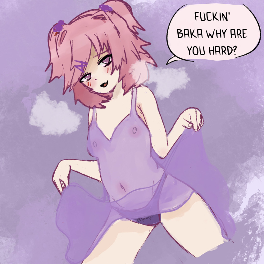 Natsuki (Doki Doki Literature Club) Rule 34 Image