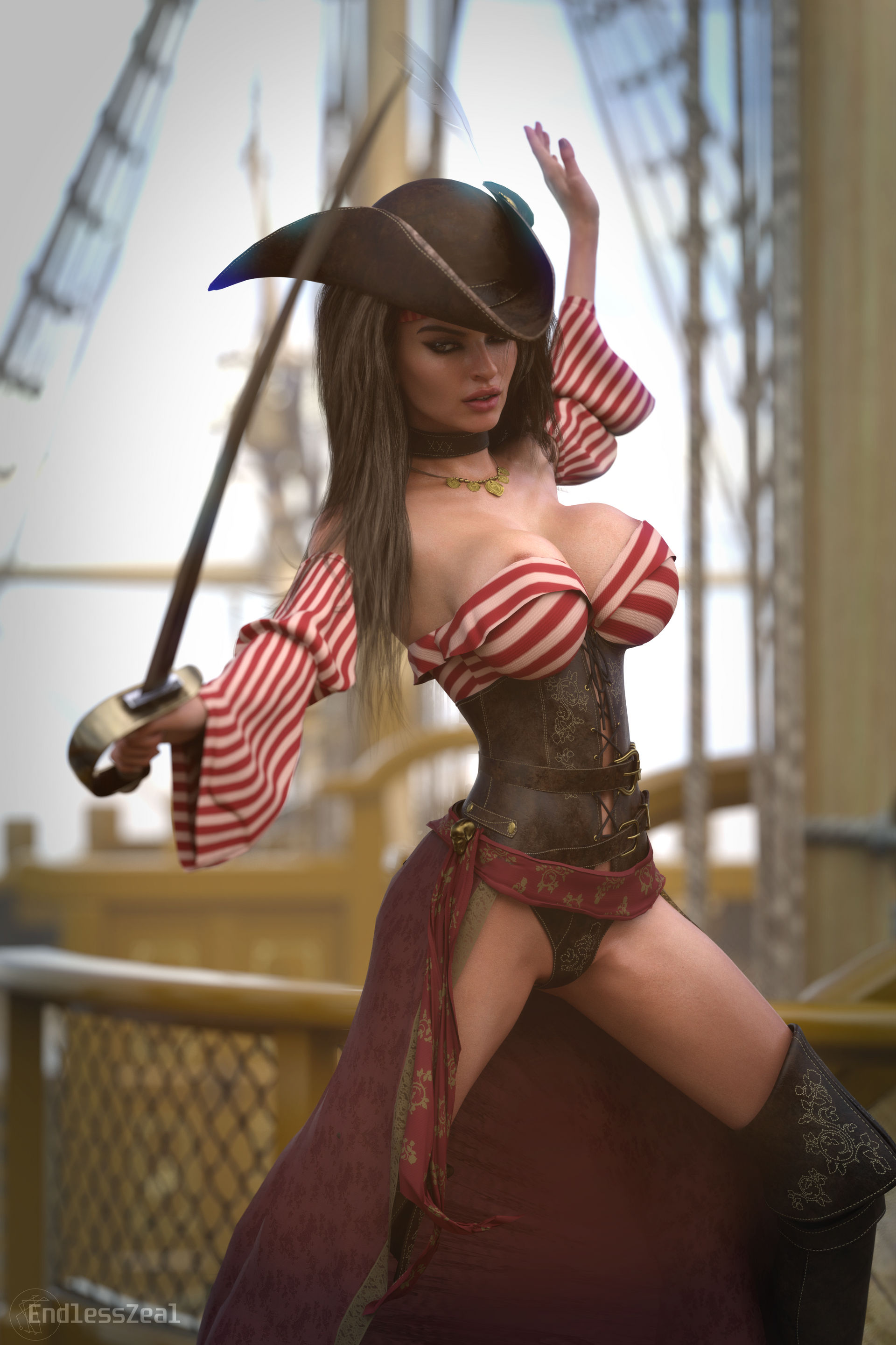 1girls Rule 34 Image