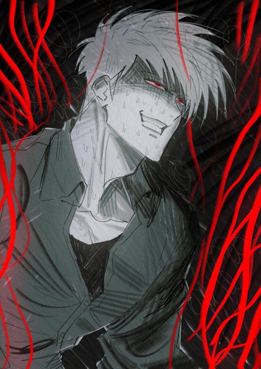 Akagi Shigeru (Akagi: Yami Ni Oritatta Tensai) Rule 34 Image
