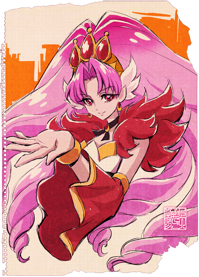 Akagi Towa (Go! Princess Precure) Rule 34 Image