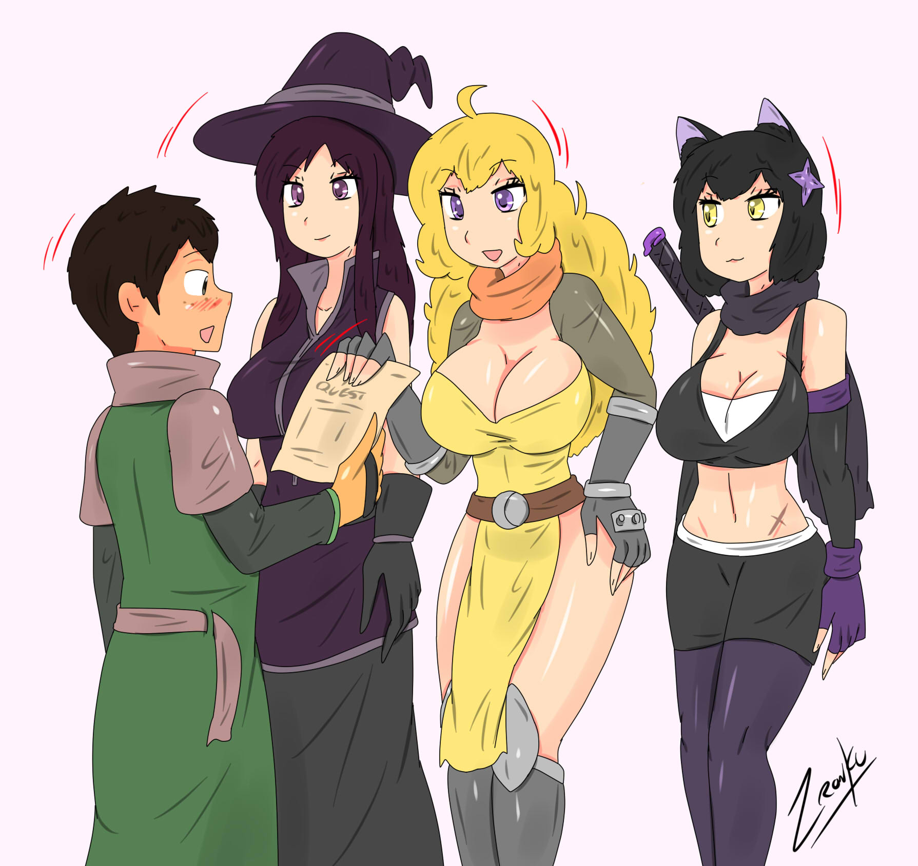 Blake Belladonna (Enen No Shouboutai) Rule 34 Image