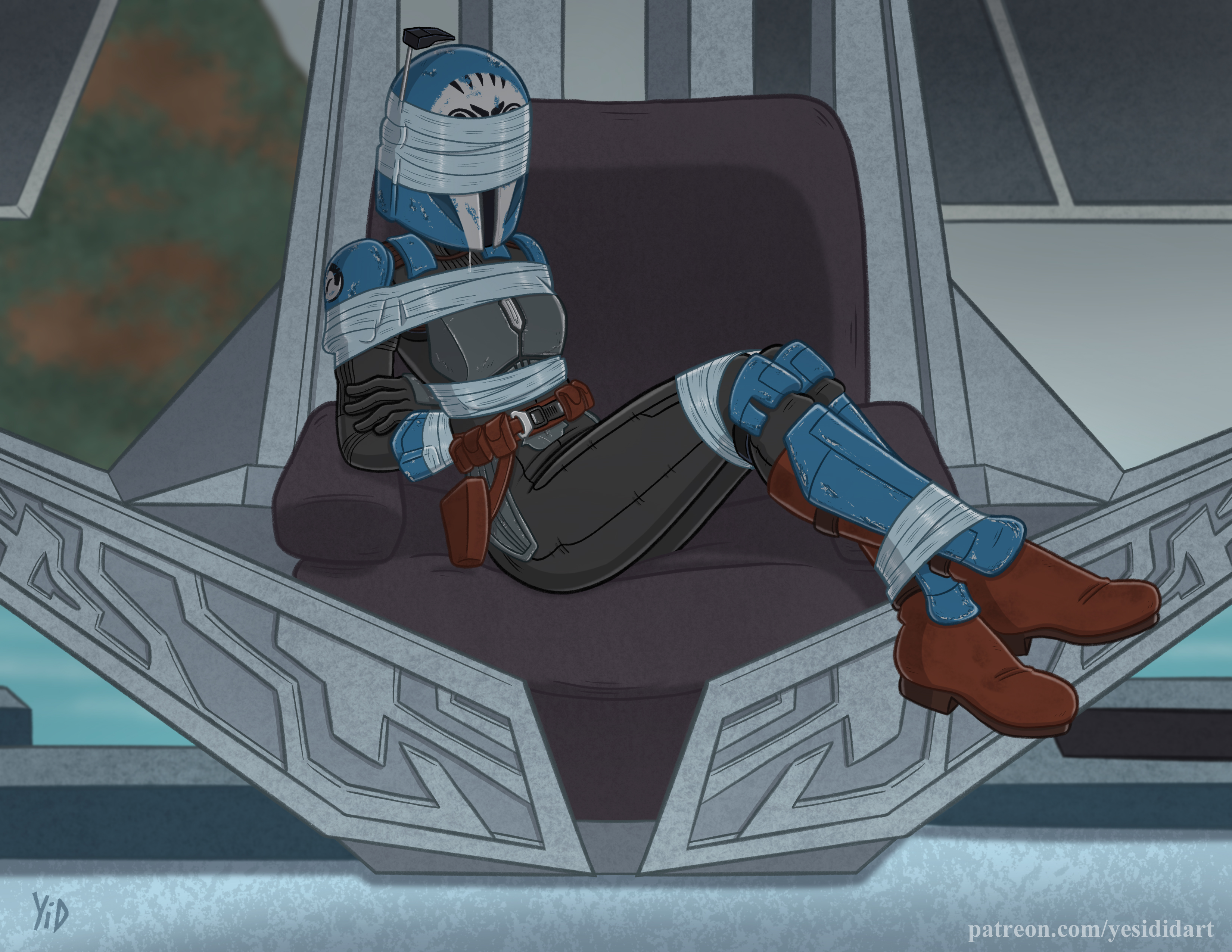 Bo-Katan Kryze (Star Wars) Rule 34 Image