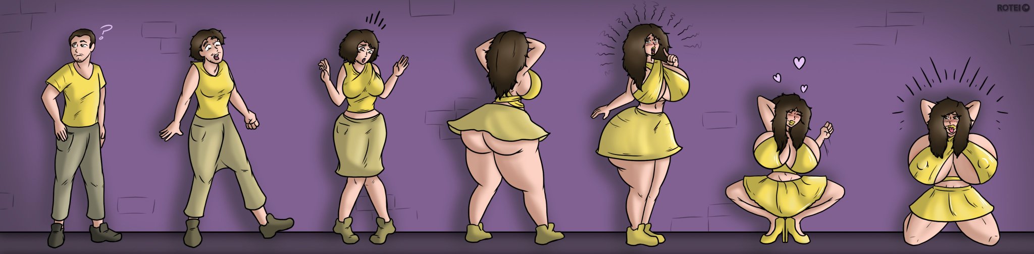 Genderswap (Mtf) Rule 34 Image