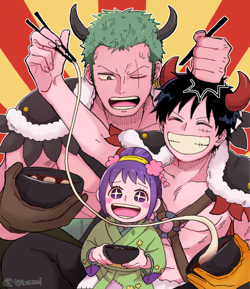Kurozumi Tama (Monkey D. Luffy) Rule 34 Image