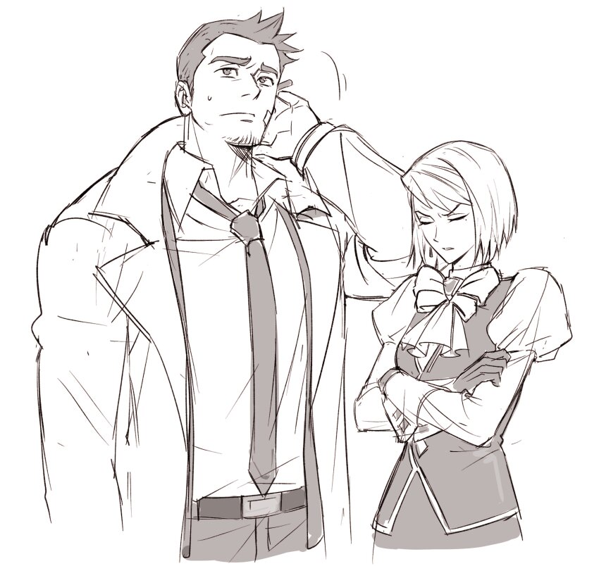 Dick Gumshoe (Ace Attorney) Rule 34 Image