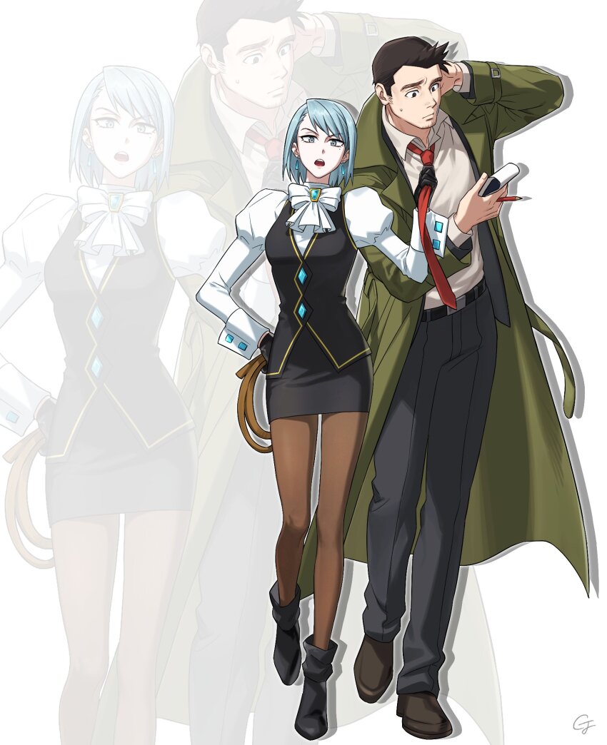 Dick Gumshoe (Ace Attorney) Rule 34 Image