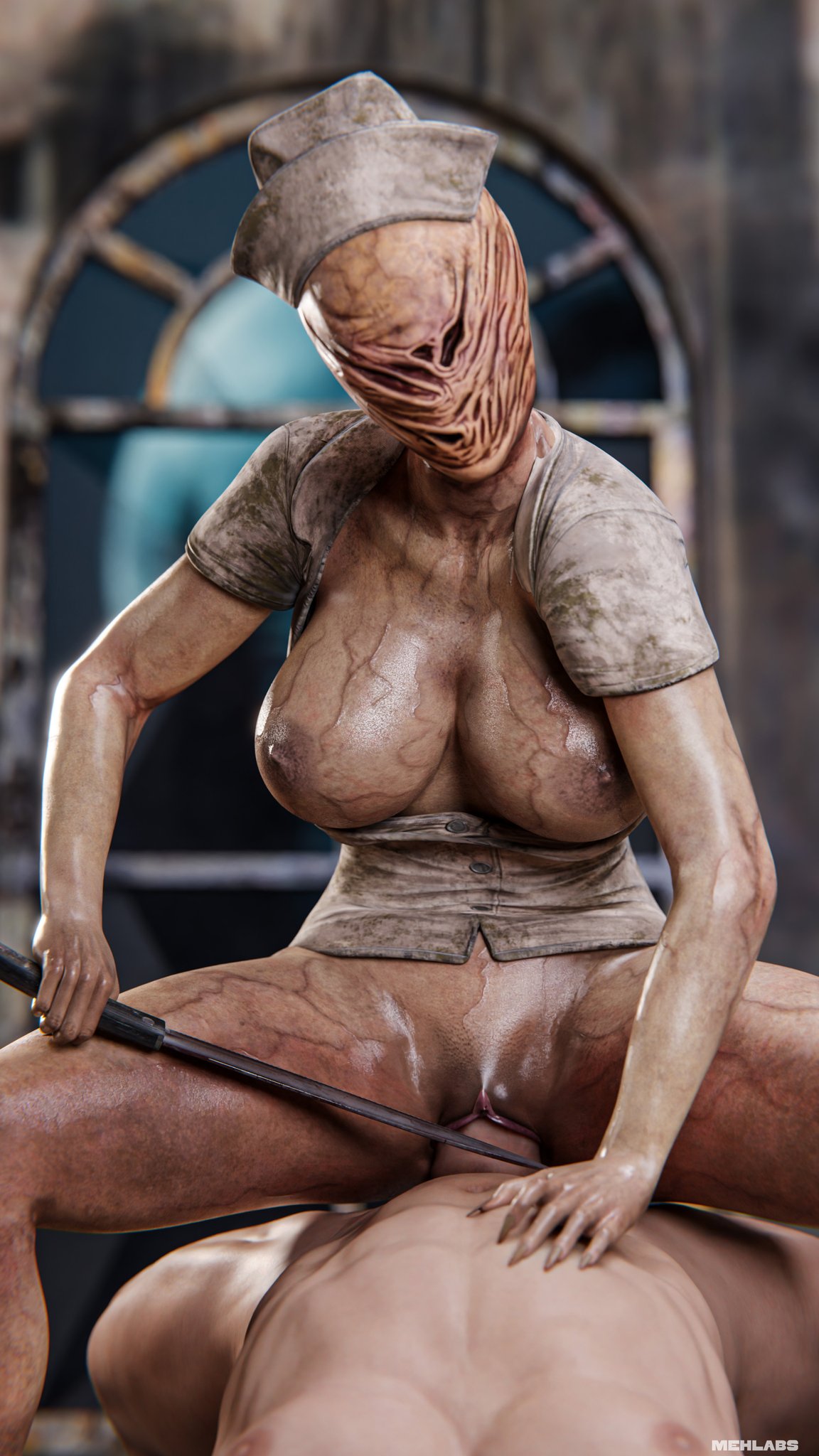 Bubble Head Nurse (Konami) Rule 34 Image