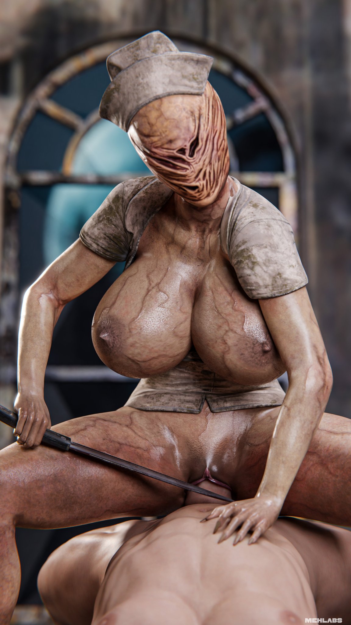 Bubble Head Nurse (Konami) Rule 34 Image