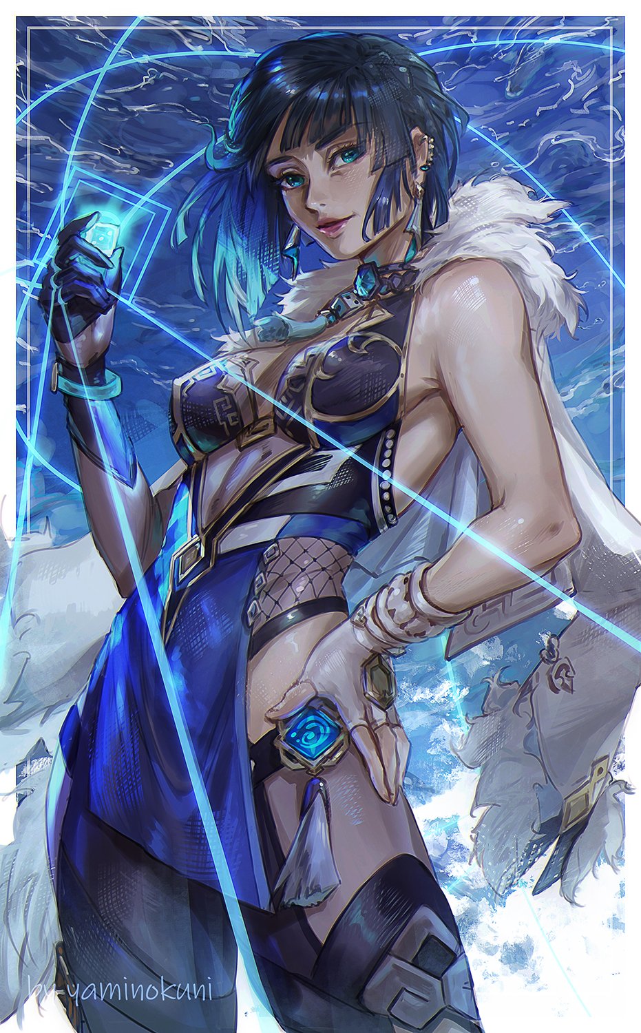 Yelan (Genshin Impact) Rule 34 Image