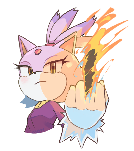 Blaze The Cat (Sonic (Series)) Rule 34 Image