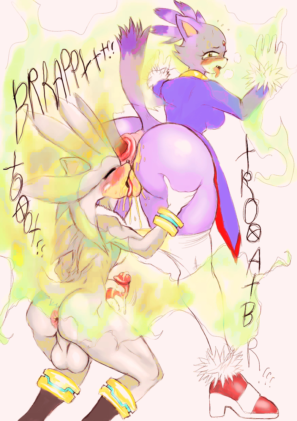 Blaze The Cat (Sonic (Series)) Rule 34 Image