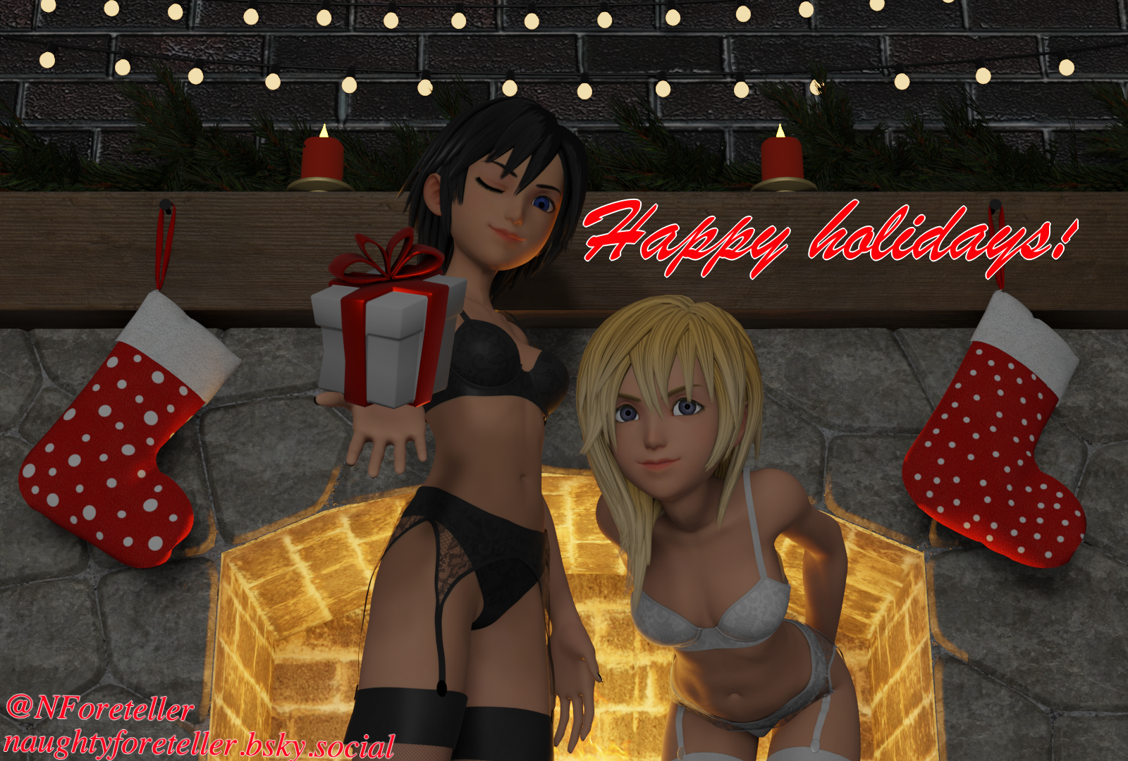 Namine (Christmas) Rule 34 Image
