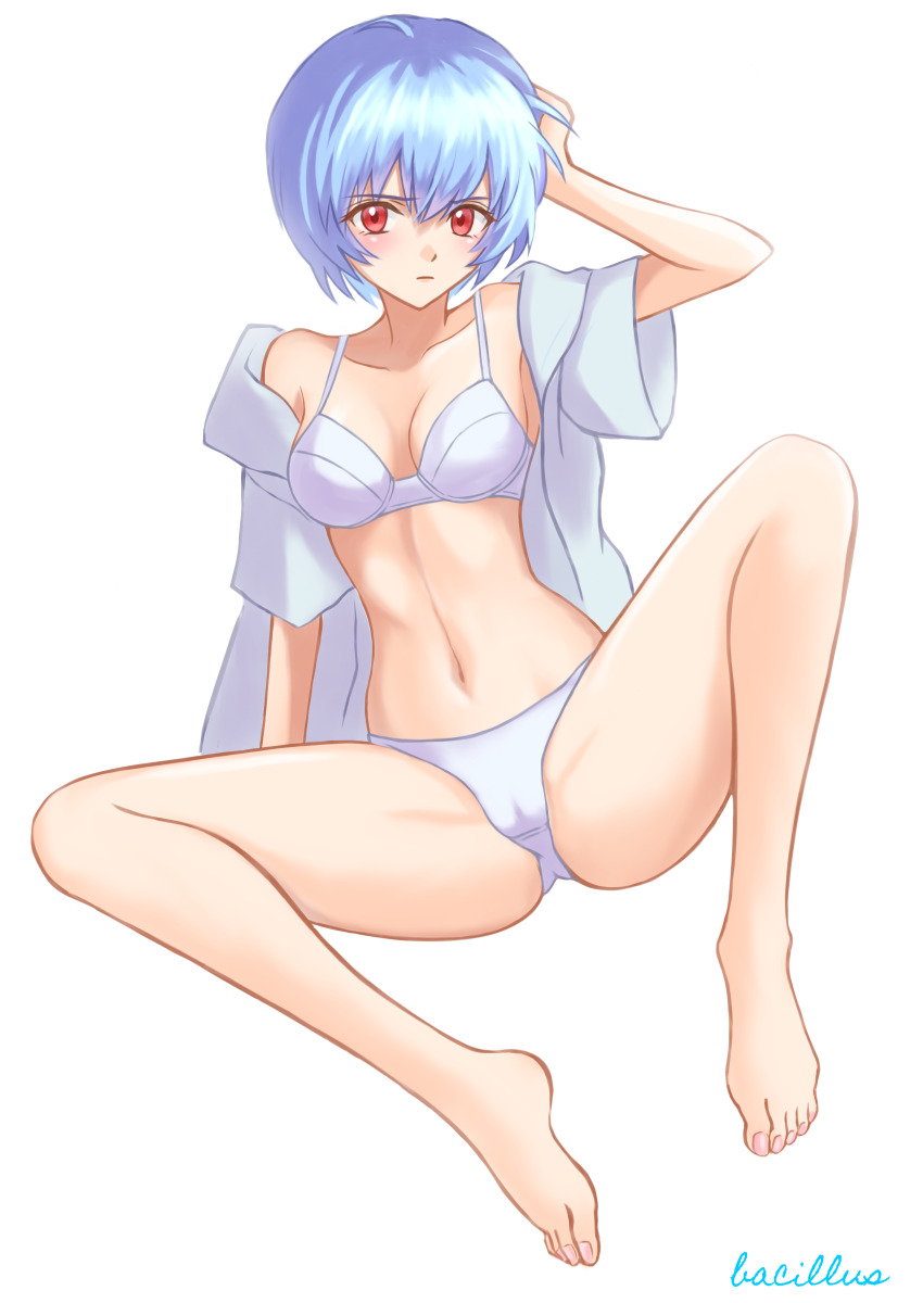 Ayanami Rei (Neon Genesis Evangelion) Rule 34 Image
