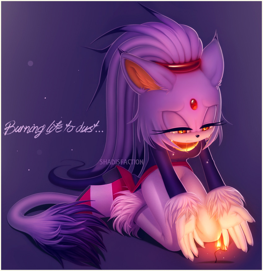 Blaze The Cat (Sonic (Series)) Rule 34 Image