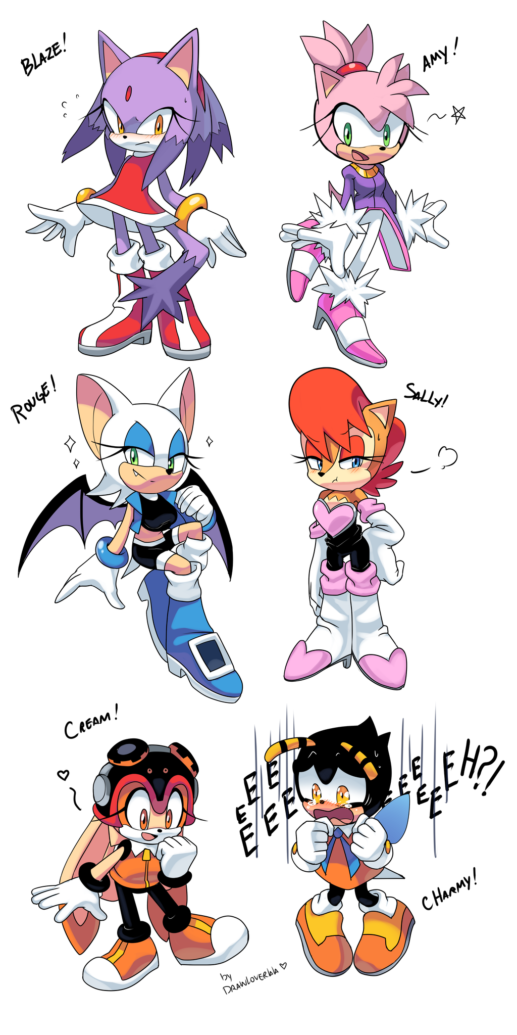 Amy Rose (Sonic (Series)) Rule 34 Image