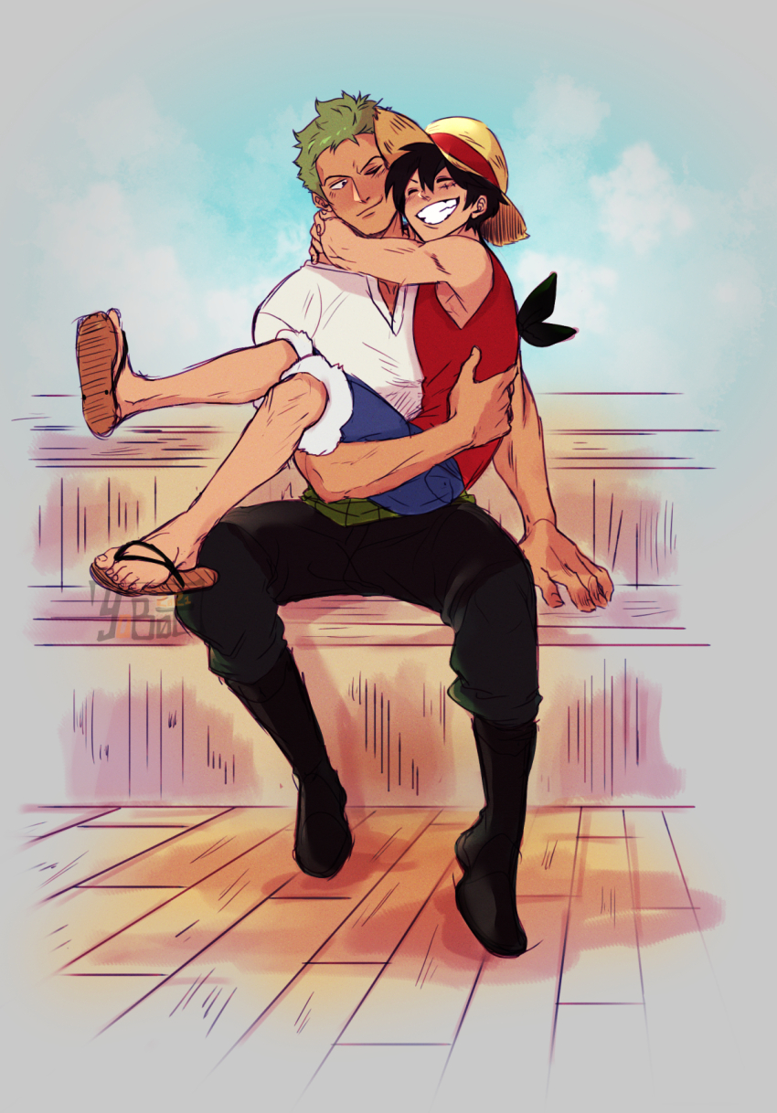 Roronoa Zoro (Monkey D. Luffy) Rule 34 Image