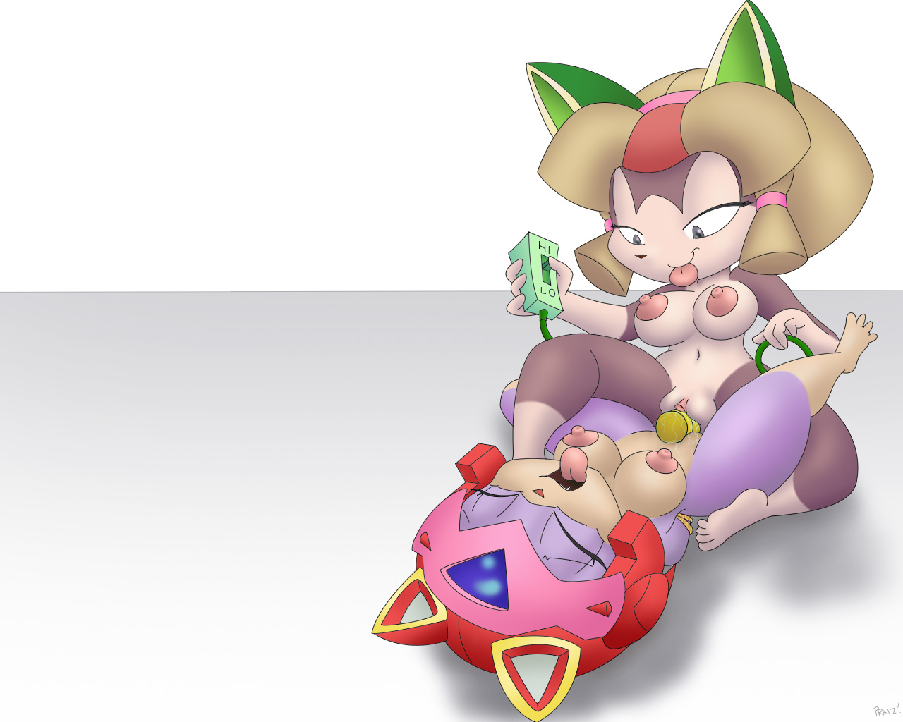 Francine Manx (Samurai Pizza Cats) Rule 34 Image